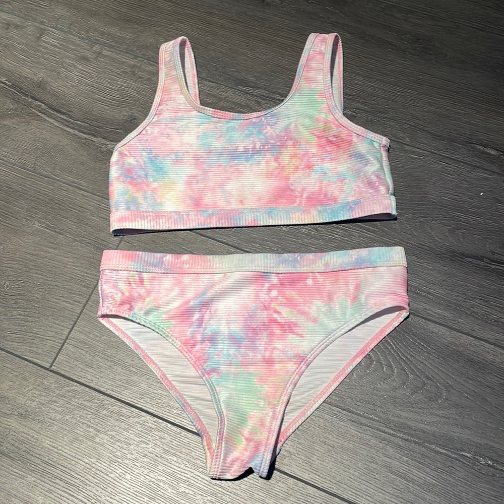 Primark tie dye bikini size 10-11y